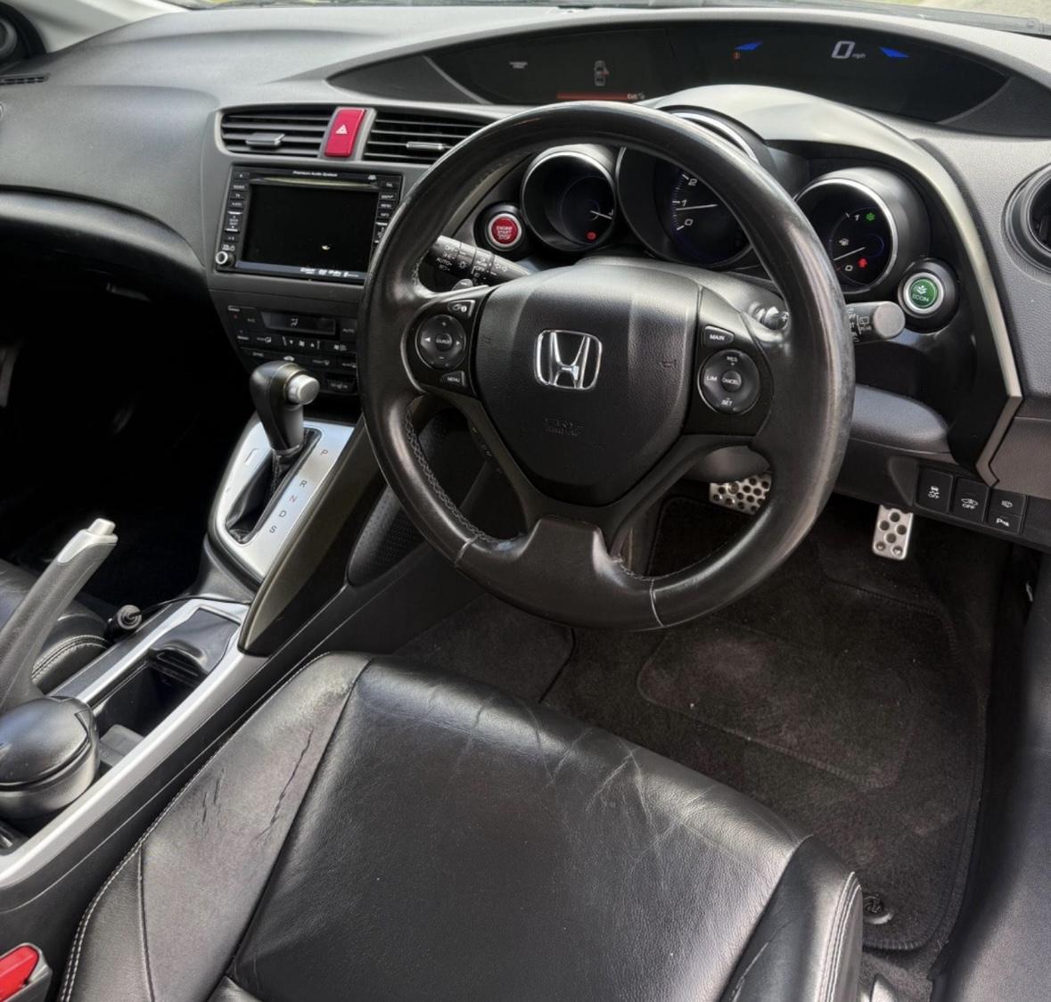Honda Civic 1.8 i-VTEC EX GT Hatchback 5dr Petrol Auto Euro 5 (142 ps)