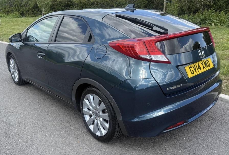 Honda Civic 1.8 i-VTEC EX GT Hatchback 5dr Petrol Auto Euro 5 (142 ps)
