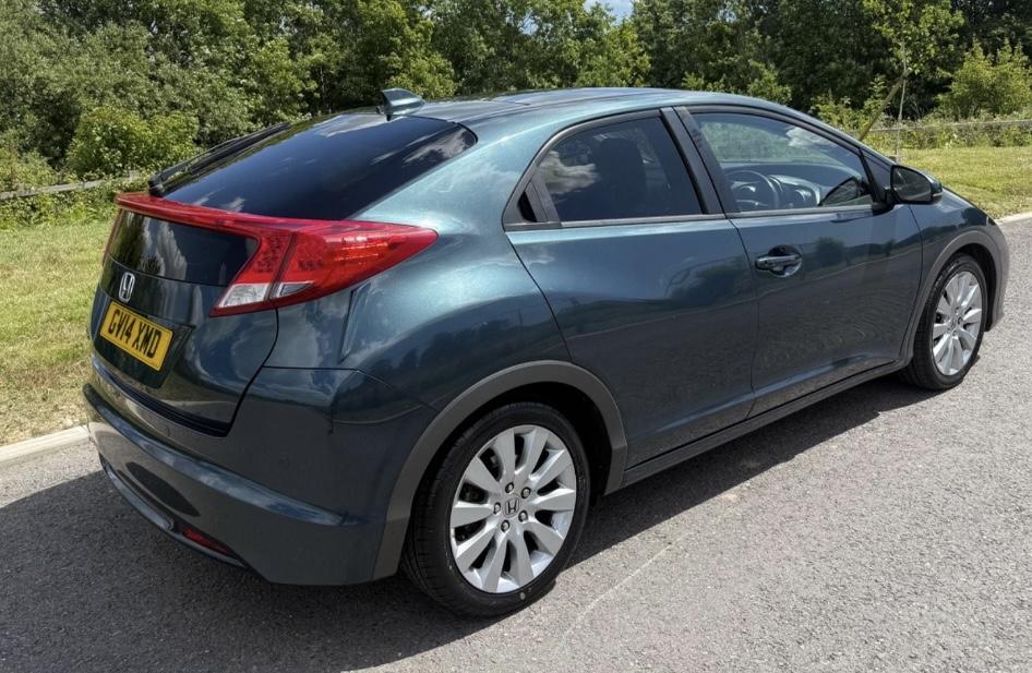 Honda Civic 1.8 i-VTEC EX GT Hatchback 5dr Petrol Auto Euro 5 (142 ps)