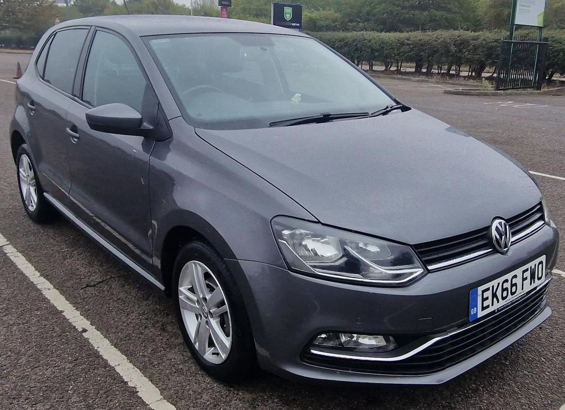 Volkswagen Polo 1.0 BlueMotion Tech Match Hatchback 5dr Petrol Manual Euro 6 (s/s) (75 ps)
