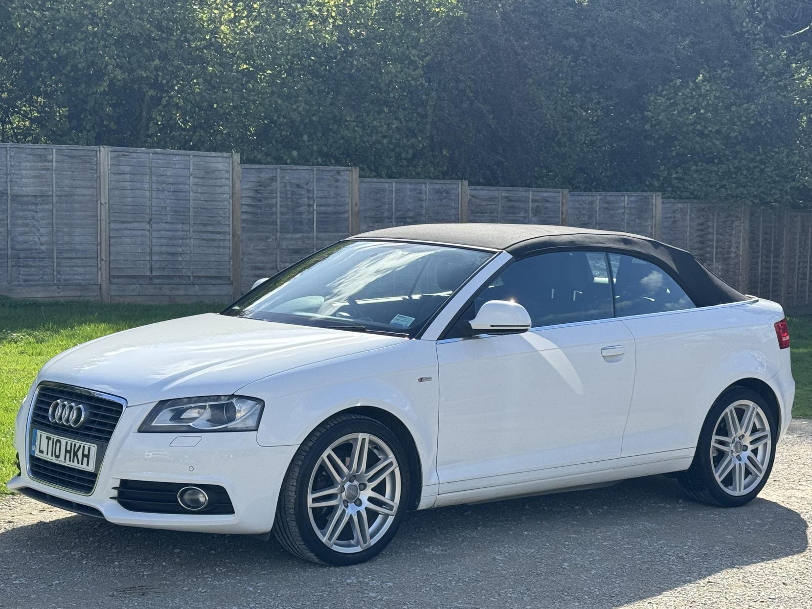 Audi A3 Cabriolet 1.6 TDI S line Convertible 2dr Diesel Manual Euro 5 (s/s) (105 ps)