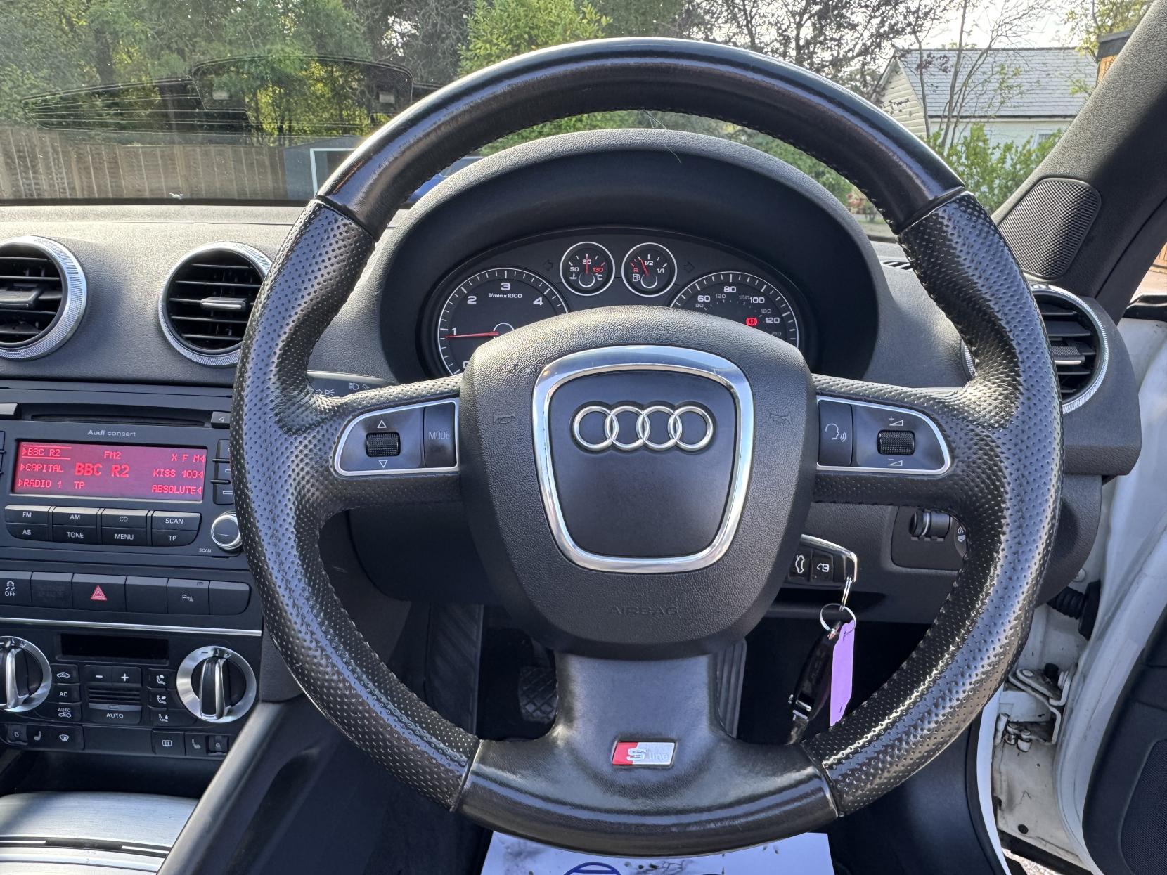 Audi A3 Cabriolet 1.6 TDI S line Convertible 2dr Diesel Manual Euro 5 (s/s) (105 ps)