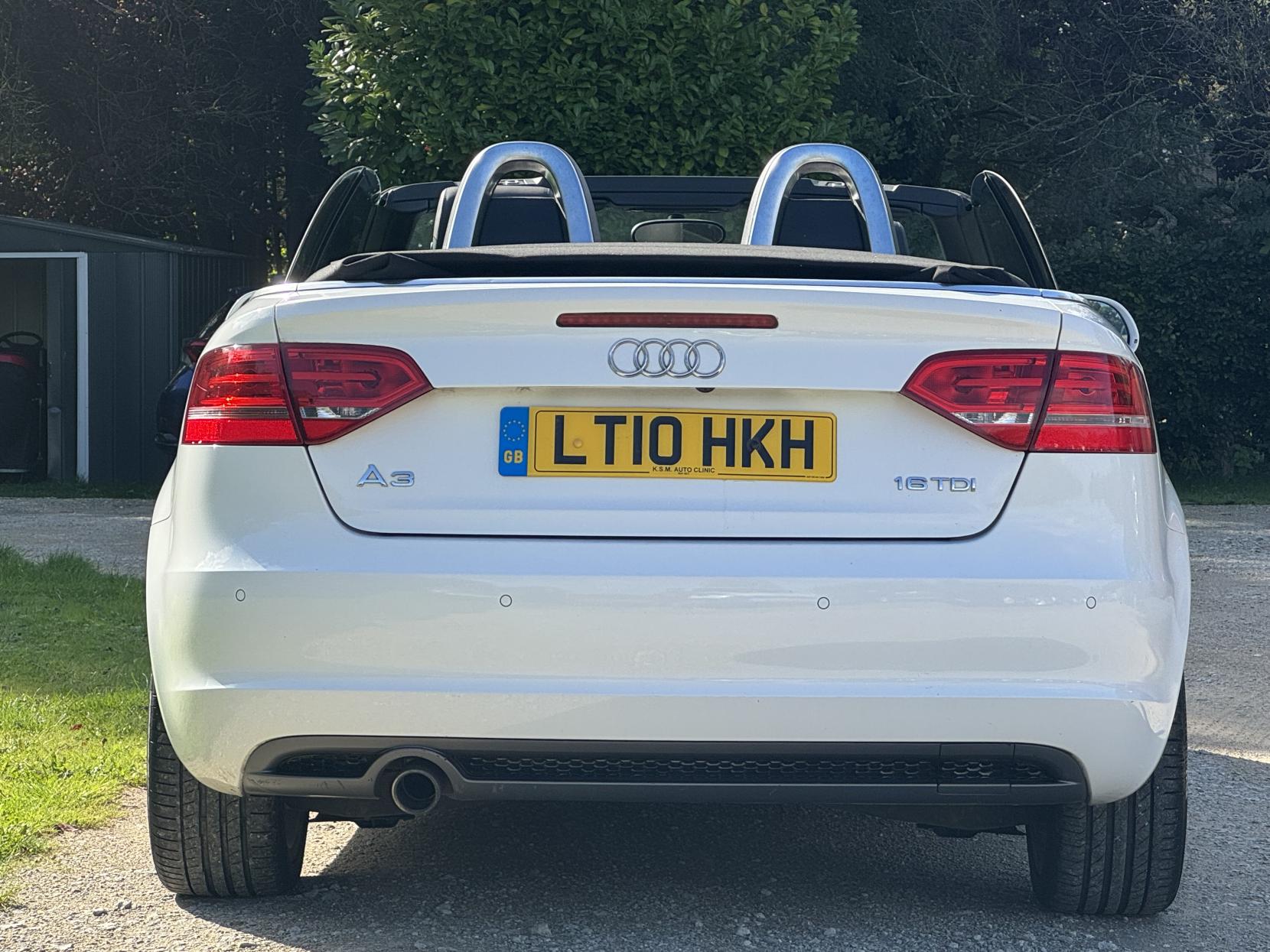 Audi A3 Cabriolet 1.6 TDI S line Convertible 2dr Diesel Manual Euro 5 (s/s) (105 ps)
