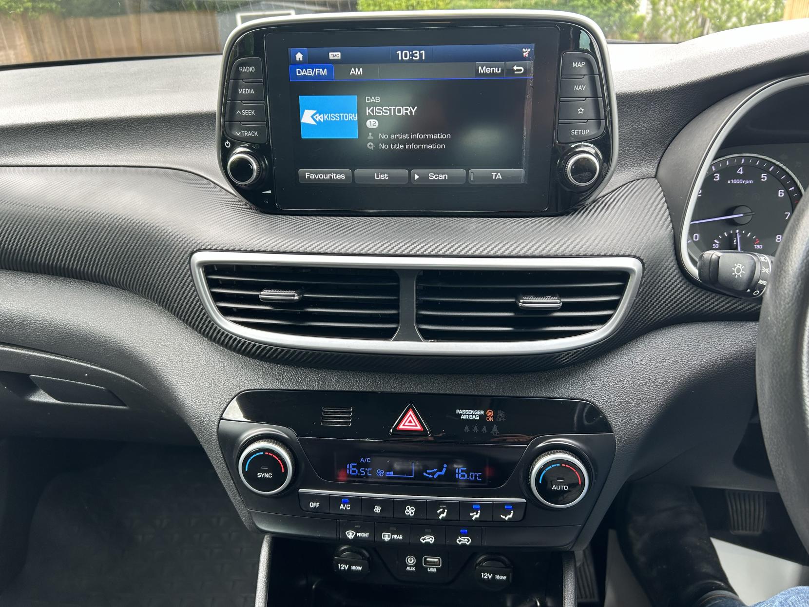 Hyundai TUCSON 1.6 GDi SE Nav SUV 5dr Petrol Manual Euro 6 (s/s) (132 ps)