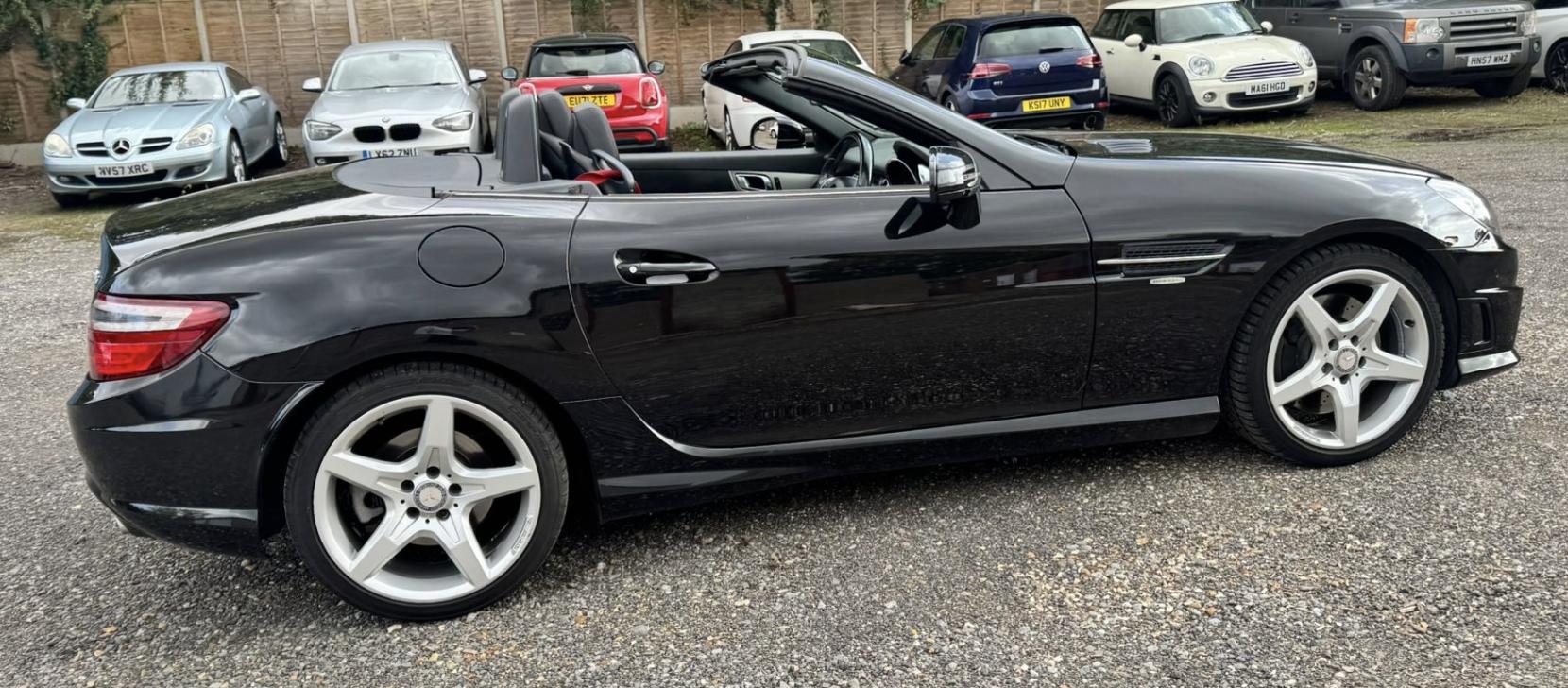 Mercedes-Benz SLK 1.8 SLK200 BlueEfficiency AMG Sport Edition 125 Convertible 2dr Petrol G-Tronic+ Euro 5 (s/s) (184 ps)