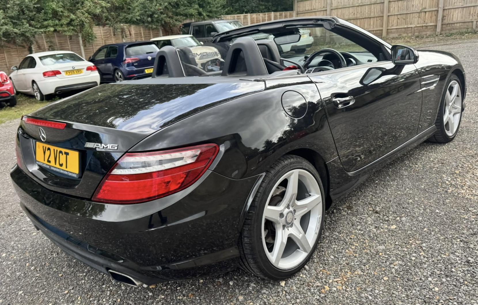 Mercedes-Benz SLK 1.8 SLK200 BlueEfficiency AMG Sport Edition 125 Convertible 2dr Petrol G-Tronic+ Euro 5 (s/s) (184 ps)