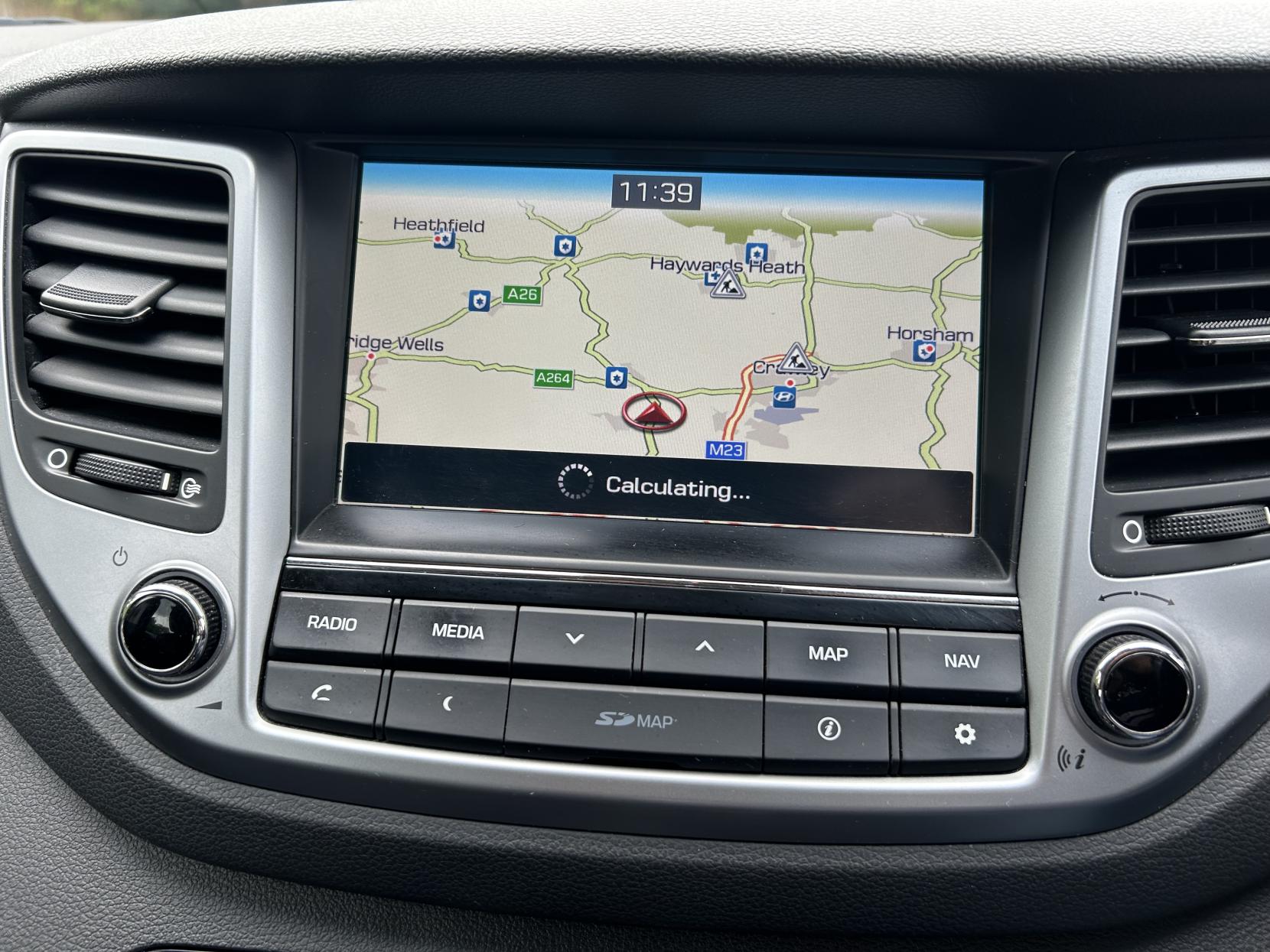 Hyundai TUCSON 1.7 CRDi Blue Drive SE Nav SUV 5dr Diesel Manual Euro 6 (s/s) (116 ps)
