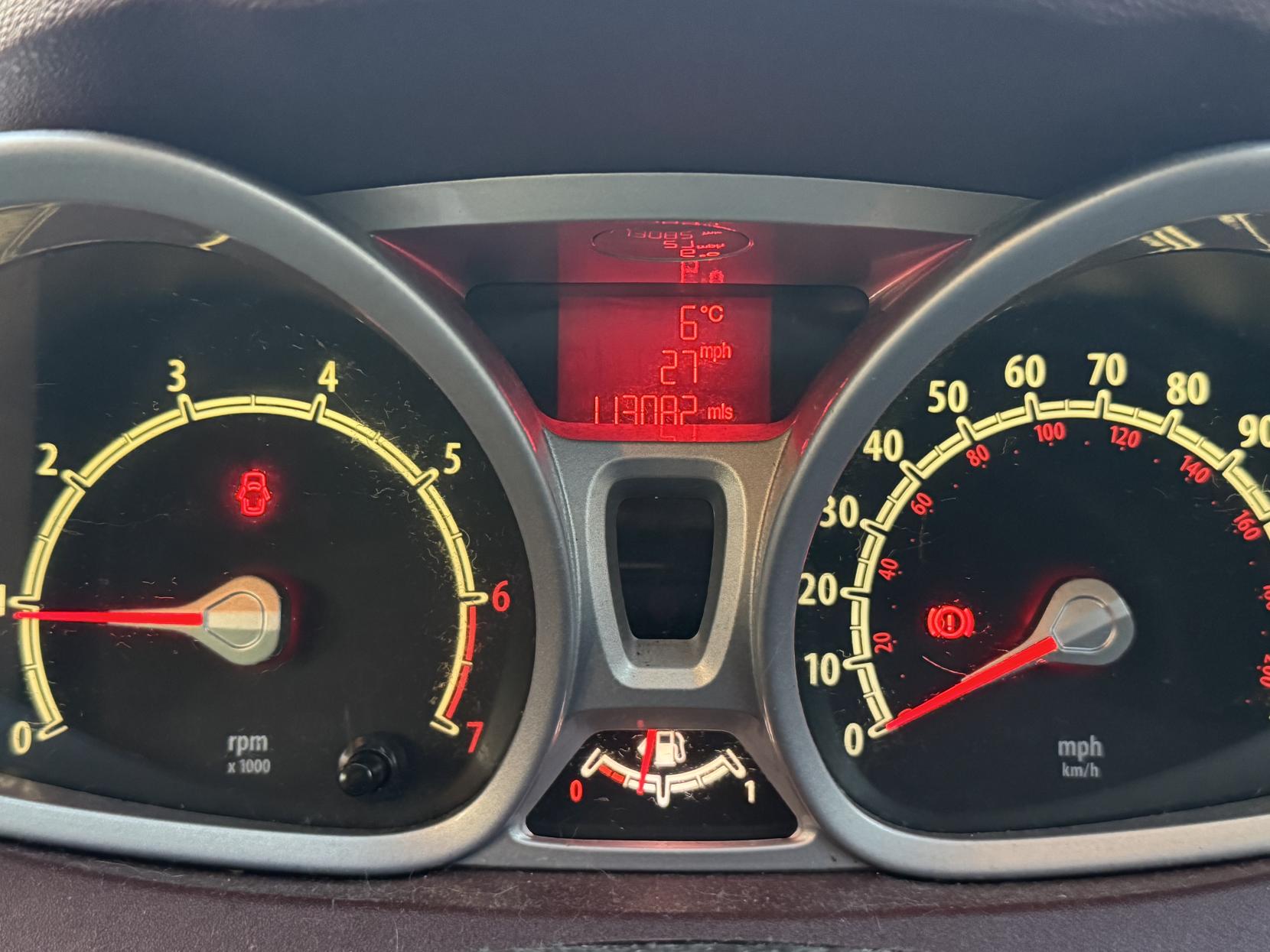 Ford Fiesta 1.25 Zetec Hatchback 5dr Petrol Manual (133 g/km, 81 bhp)