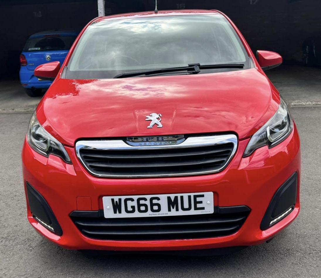 Peugeot 108 1.0 Active Hatchback 5dr Petrol 2 Tronic Euro 6 (68 ps)