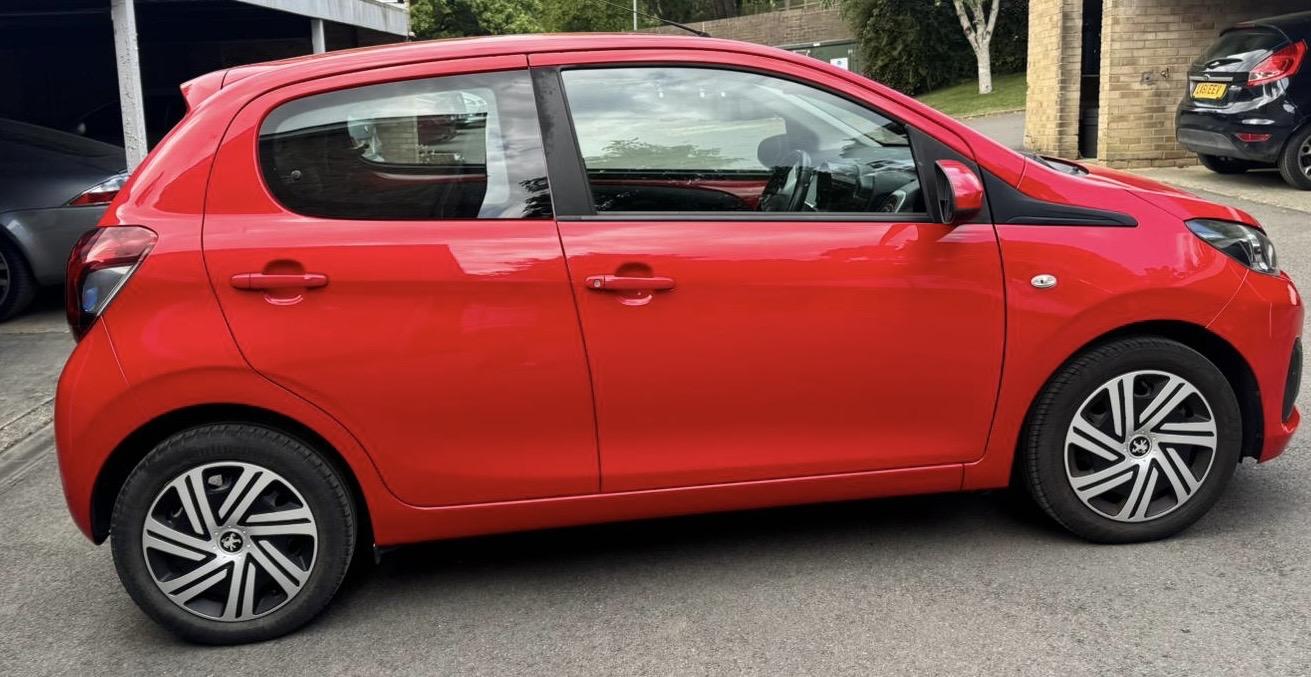 Peugeot 108 1.0 Active Hatchback 5dr Petrol 2 Tronic Euro 6 (68 ps)