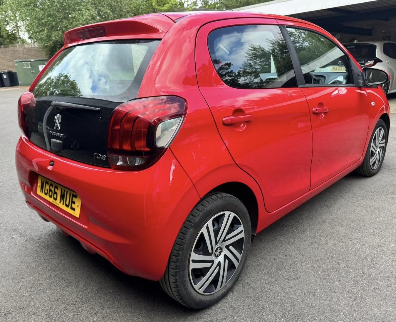 Peugeot 108 1.0 Active Hatchback 5dr Petrol 2 Tronic Euro 6 (68 ps)