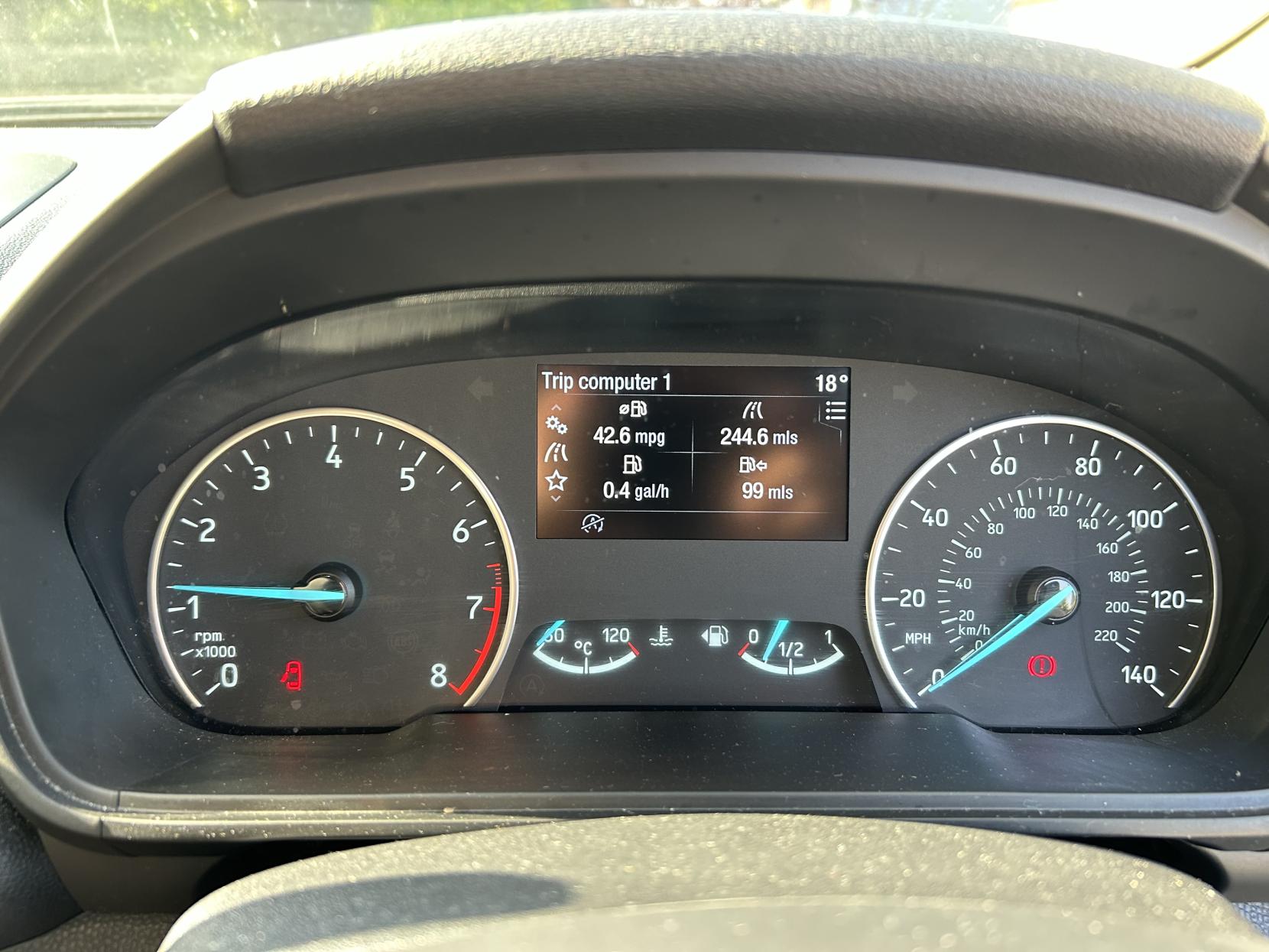 Ford EcoSport 1.0T EcoBoost Zetec SUV 5dr Petrol Manual Euro 6 (s/s) (125 ps)
