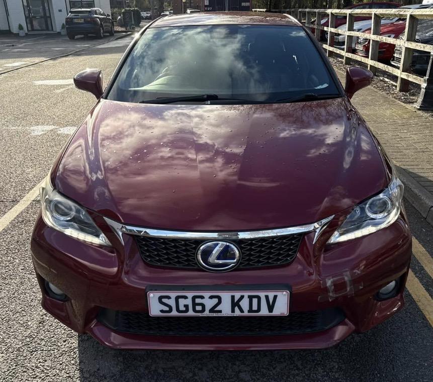 Lexus CT 1.8 200h F Sport Hatchback 5dr Petrol Hybrid CVT Euro 5 (s/s) (136 ps)